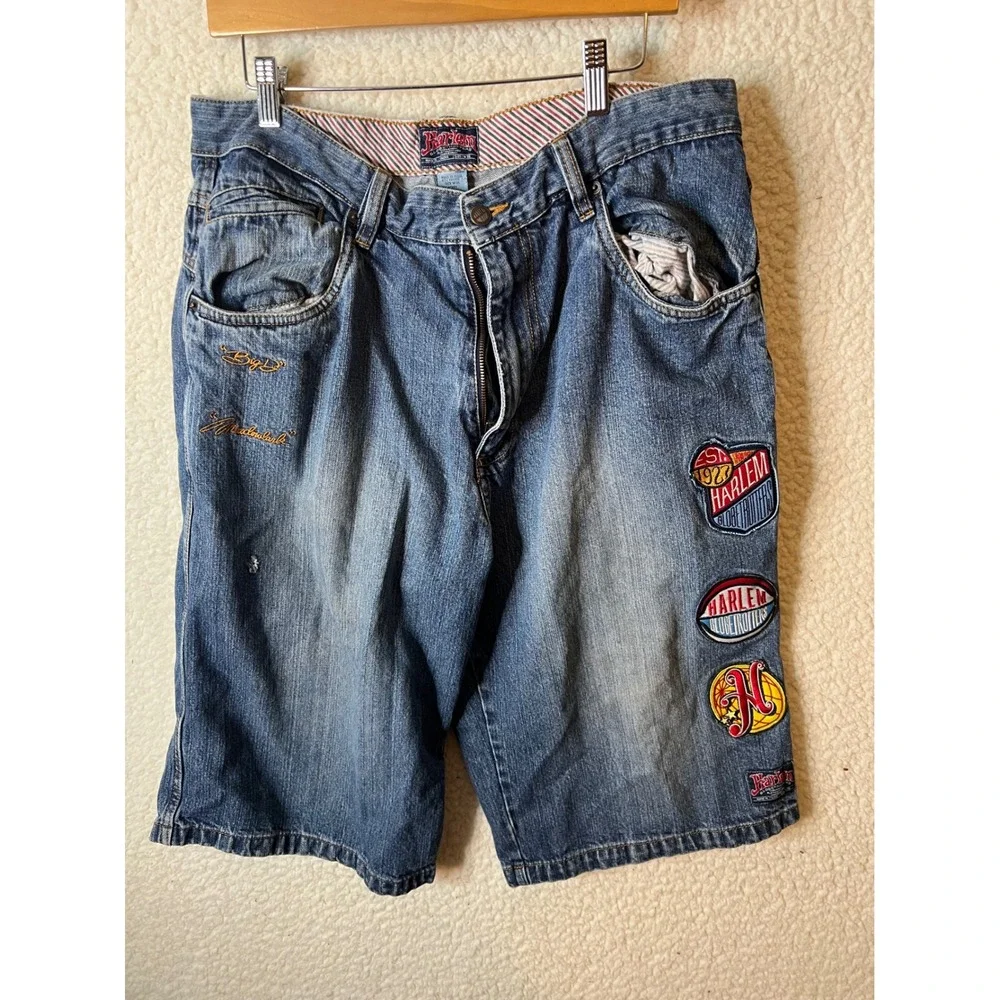 Mens Resell Lot 36x32/34 True Religion Jeans Harlem Globetrotters Camo Fubu Y2K